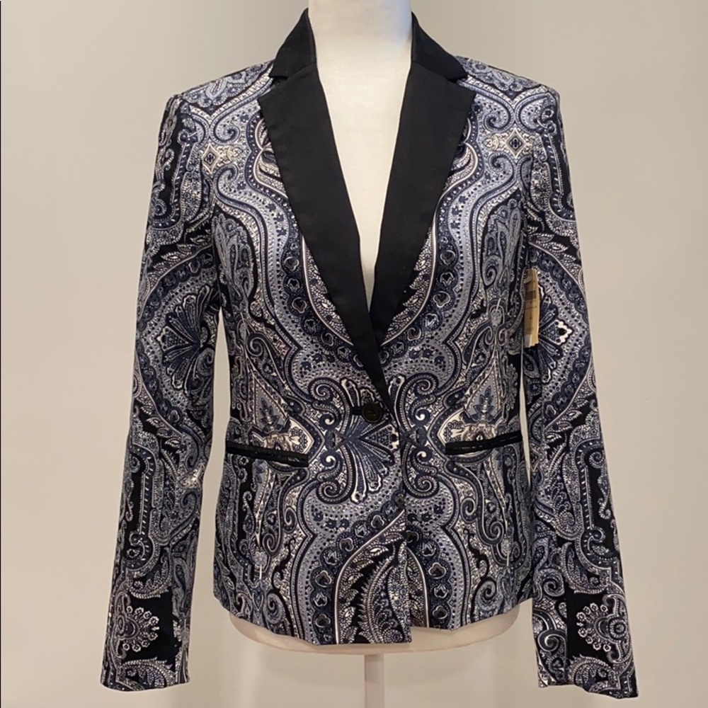 CLEARANCE Coldwater Creek Paisley Blazer